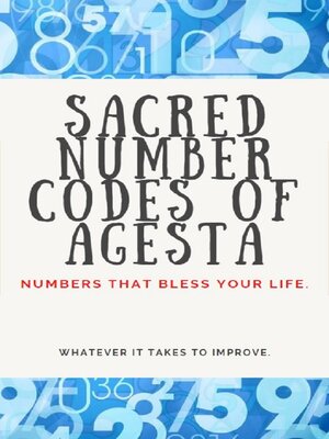 cover image of SACRED NUMBER CODES OF AGESTA